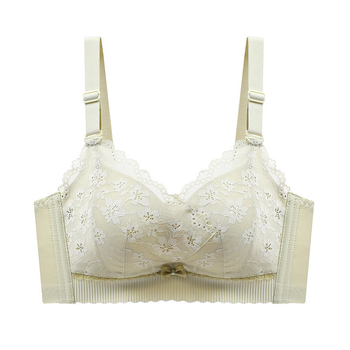 Push-Up rinnahoidja väikeste rindade jaoks, 8 cm paks vormitud kauss, 3/4 kauss, eemaldatavad topelt õlapaelad, tagant neli rivistruktuuri kinnitusi, pitsmaterjal