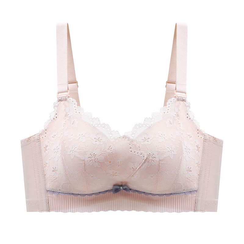 Push-Up rinnahoidja väikeste rindade jaoks, 8 cm paks vormitud kauss, 3/4 kauss, eemaldatavad topelt õlapaelad, tagant neli rivistruktuuri kinnitusi, pitsmaterjal