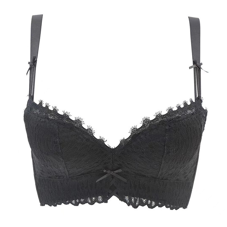 Leaf Dream 778 Dantelasti grudnjak: udoban, bez metalnih dijelova; šalice od najlona s moldingom; podstava 100% elastan; fiksne dvostruke naramenice; stražnje zatvaranje s pet redova kukica