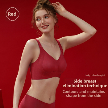 Rinnahoidete komplekt 3/4 kausiga, õhuke vormitud kauss, tagant neli konksu rida, nailon