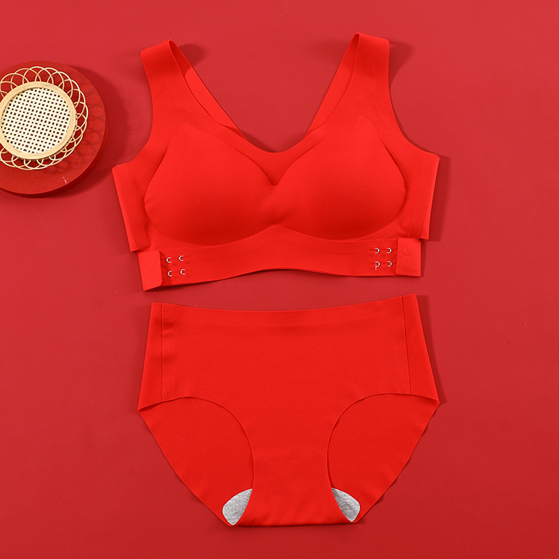 Nailonist rinnahoidja ja aluspükside komplekt, õmblusteta disain, 3/4 kauss, reguleeritavad õlad, eesmine klamber, hingav ja nahale sõbralik