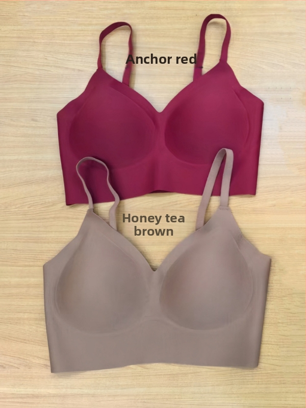 Nematoma siuvinėjimo liemenėlė mažoms krūtims — pakėlimas, prieš nusileidimą, šoninės formavimas, 3/4 taurė, be vielos, fiksuotos dvigubos petnešėlės