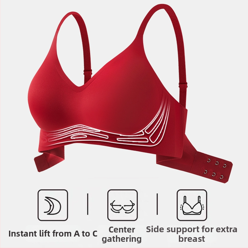 Liemenėlė | 3/4 puodelio, be plieno žiedų, nailono audinys, viršutinė plona ir apatinė storesnė forma, užpakalis trijų eilių užsegimas, kvėpuojantis ir patogus