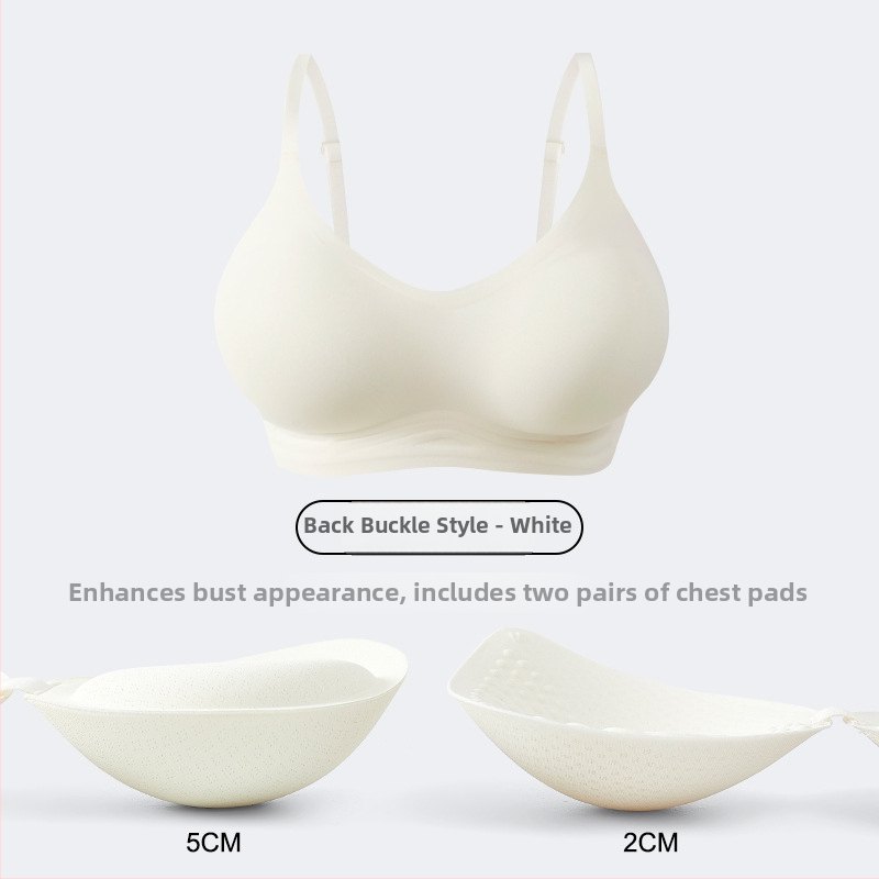 Liemenėlė | 3/4 puodelio, be plieno žiedų, nailono audinys, viršutinė plona ir apatinė storesnė forma, užpakalis trijų eilių užsegimas, kvėpuojantis ir patogus