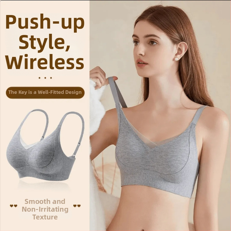 Moteriška be siūlių liemenėlė su pilnomis taurėmis, fiksuotos dvigubos petnešėlės, užpakalinė užsegimo su keturiais kabliukais, nailoninis audinys, kvėpuojantis ir patogus