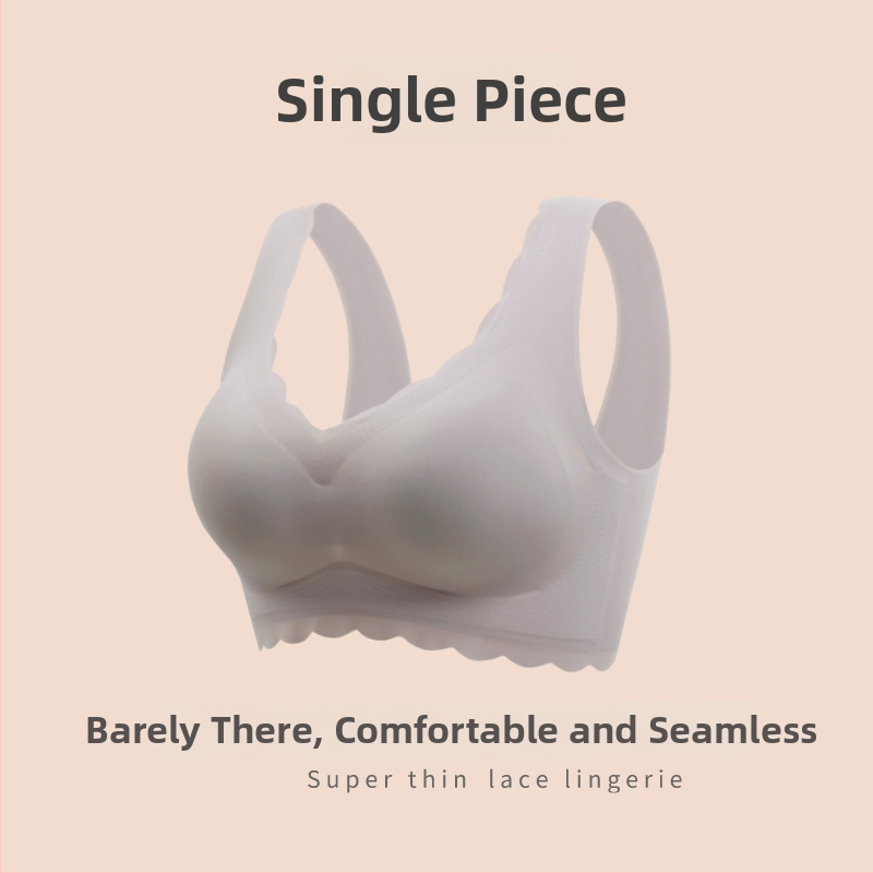 Õmblusteta sportrinnahoidja täis kaussidega ja õhukeste vormitud kaussidega, fikseeritud kahepõlged, hingav Nylon-Spandex