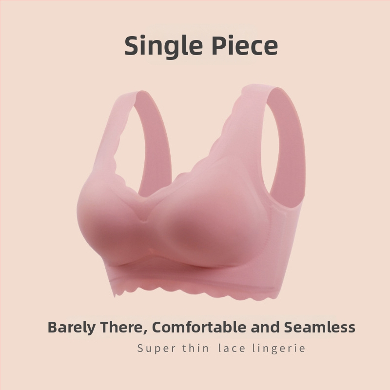 Õmblusteta sportrinnahoidja täis kaussidega ja õhukeste vormitud kaussidega, fikseeritud kahepõlged, hingav Nylon-Spandex