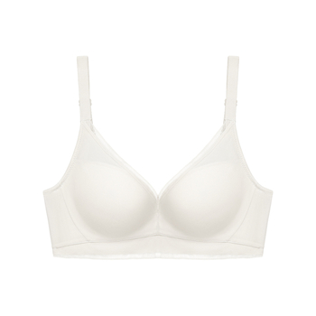 Belaidė liemenėlė su 3/4 puodeliu, be siūlių dizainas; pagrindinis audinys nailonas 70–80%; pamušalas iš Mulberry šilko; fiksuotos dvigubos petnešėlės; nugaros trijų eilių kabliukai