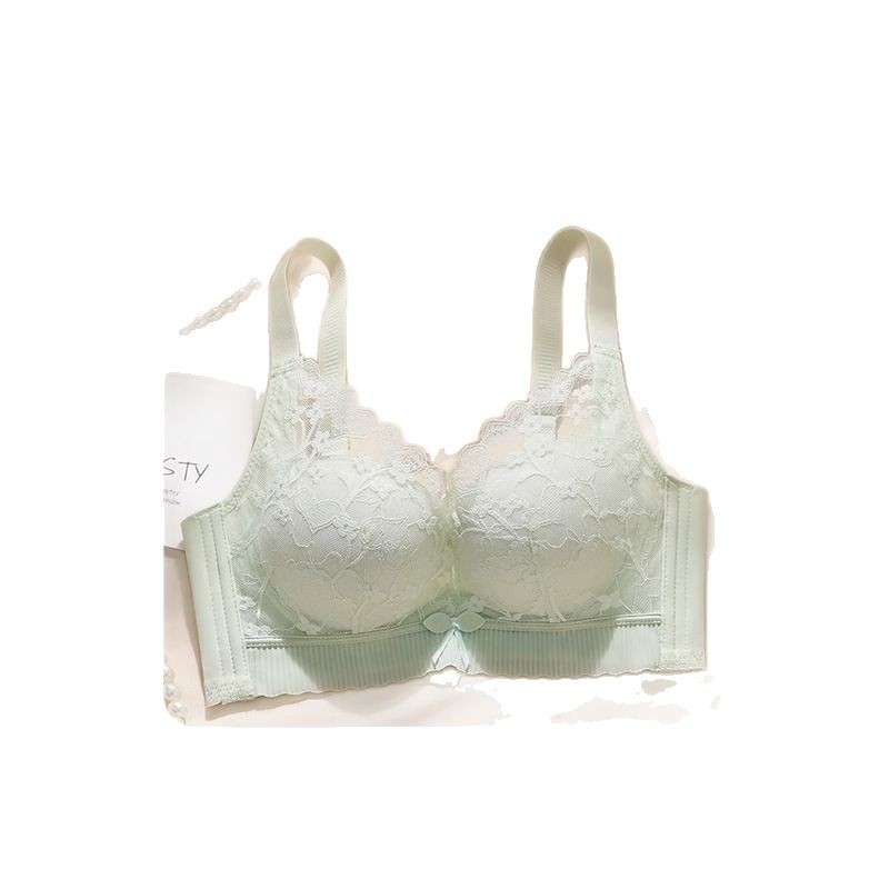 Moterų nėrinių liemenėlė, 3/4 taurė, viršutinė plona ir apatinė storesnė forma, fiksuoti dvigubi dirželiai, užsegimas su keturiais užsegimais