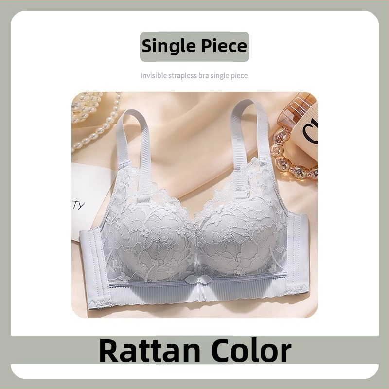 Moterų nėrinių liemenėlė, 3/4 taurė, viršutinė plona ir apatinė storesnė forma, fiksuoti dvigubi dirželiai, užsegimas su keturiais užsegimais