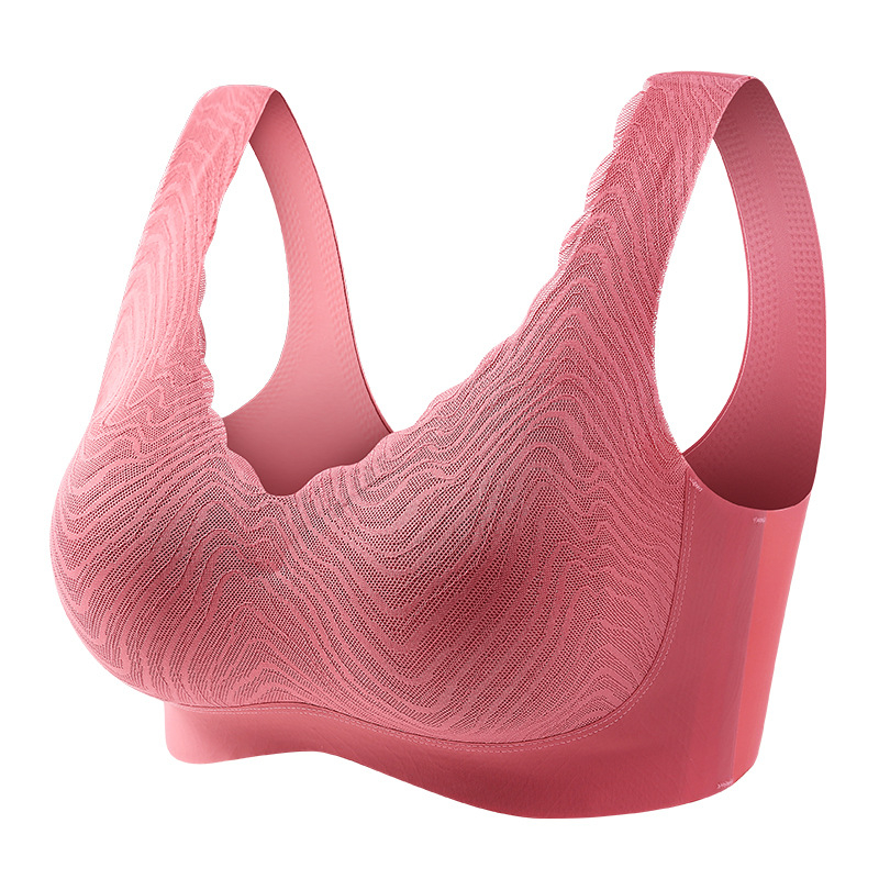 Bevielė, be siūlių naktinė liemenėlė su pilnu puodeliu, ploni formuoti puodeliai, viengubis dizainas