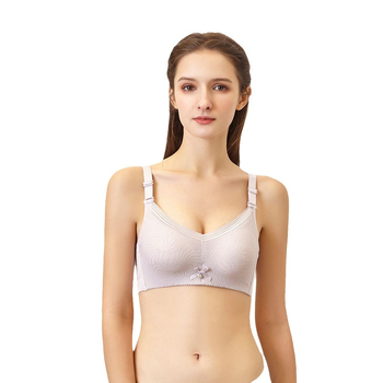 Medvilninė liemenėlė su 3/4 taurės kaušeliais, viršutinė plona, apatinė stora, nuimamos dvigubos petnešėlės, be plieno žiedo, kvėpuojanti ir patogi