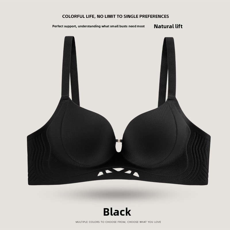 Nėriniuota be siūlių liemenėlė mažoms krūtimis, push-up efektas, 3/4 puodelio, nailonas su spandeks įdėklu