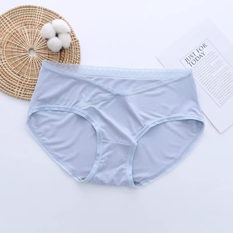 Anyasági varrás nélküli alacsony derekú rövidnadrág, lélegző pamut, gyorsan száradó ice silk