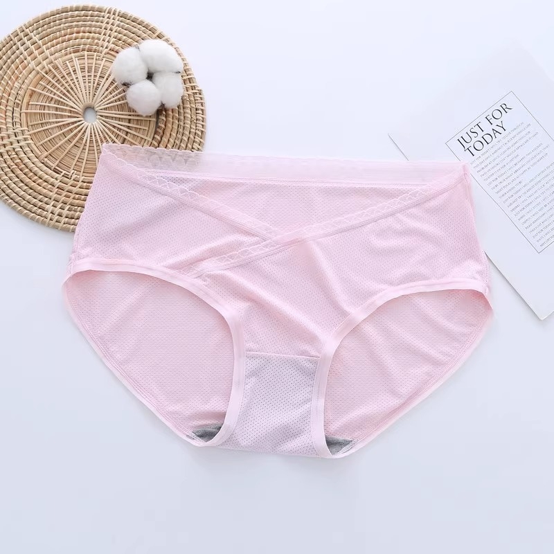 Anyasági varrás nélküli alacsony derekú rövidnadrág, lélegző pamut, gyorsan száradó ice silk