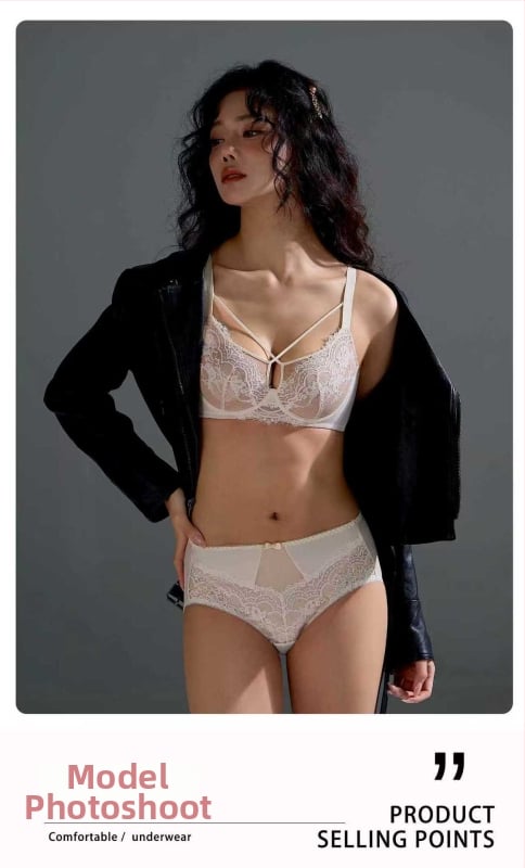 Nėriniuota nailono liemenėlė su itin plonais formuojamais puodeliais, medvilninė įdaila, fiksuoti plečiai ir nugaros trijų eilių užsegimas