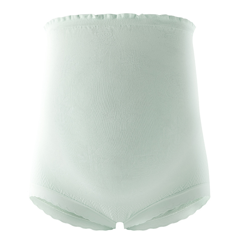 Trudničine gaćice s visokim strukom, prozračne jacquard tkanine od najlona, podstava od viskoze