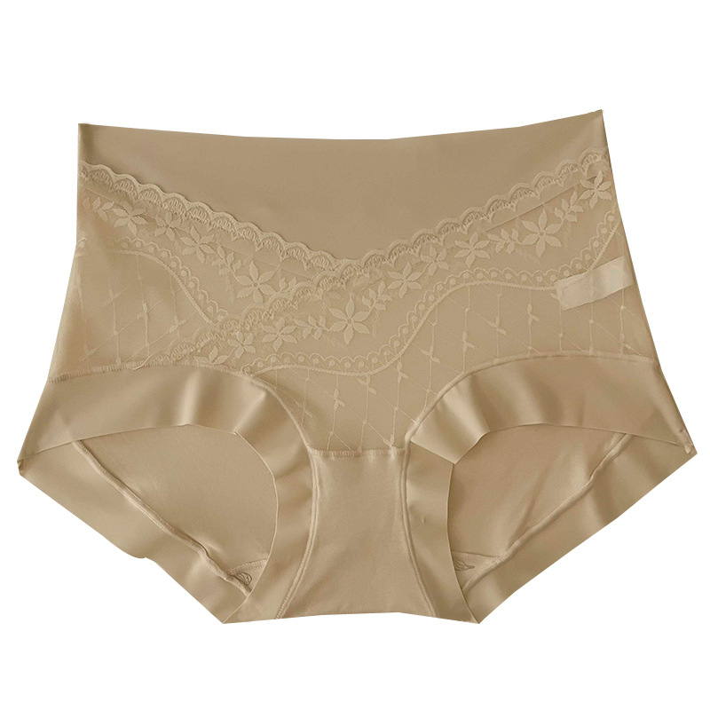 Yi Si Mi rasedate naise aluspüksid, keskjooneline vöökoht, nailonist kangas, mulberry siidist vooder, antibakteriaalne ja hingav