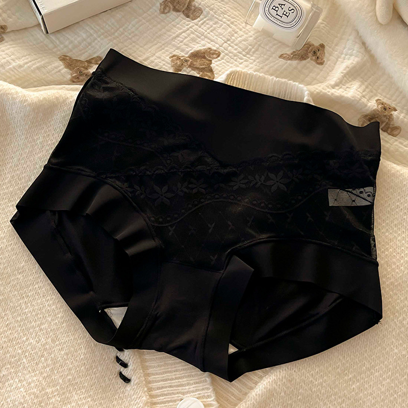 Yi Si Mi rasedate naise aluspüksid, keskjooneline vöökoht, nailonist kangas, mulberry siidist vooder, antibakteriaalne ja hingav
