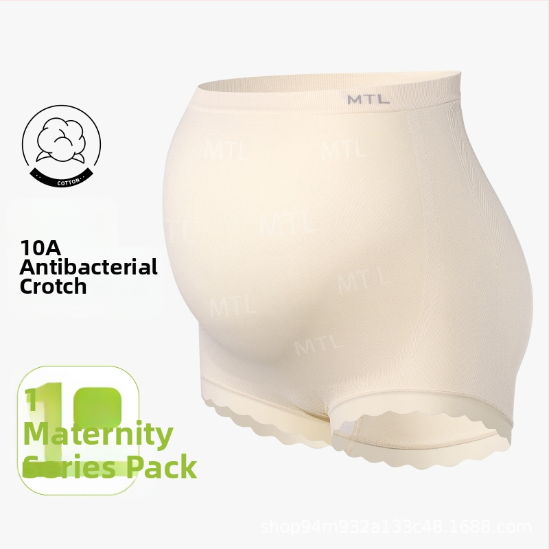 Rasedate aluspesu kõrge vööga, õmblusteta, antibakteriaalne, hingav, kõhu tugi