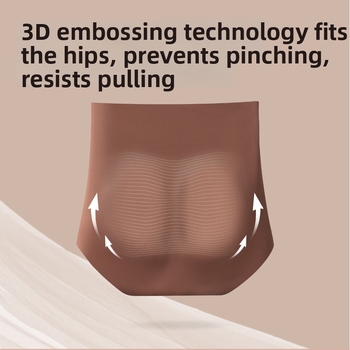 Moteriškos bokserinės shapewear su aukštu juosmeniu, be siūlių, antibakterinės, kvėpuojančios; sėdmenų pakėlimas ir pilvo kontrolė; pagrindinis audinys: Nylon/Ice Silk; įdėklas: viscose.