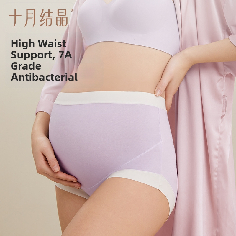 Rasedatele mõeldud kõrge vöökohtaga aluspüksid kevad-suveks, õhukesed ja hingavad; materjal Regenerated cellulose fiber; puuvillane vooder 100%