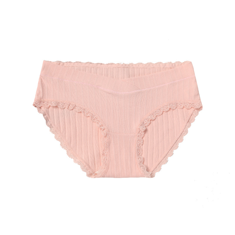 Rasedatele mõeldud aluspesu 100% puuvillast, madal vöökoht, kõhtu toetav, hingav kootud