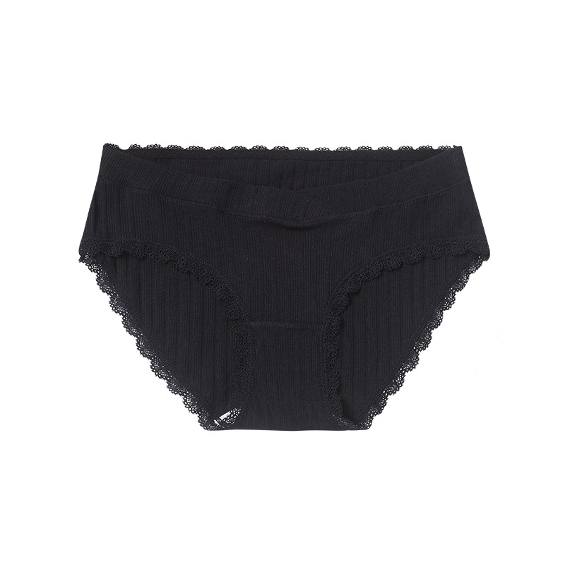 Rasedatele mõeldud aluspesu 100% puuvillast, madal vöökoht, kõhtu toetav, hingav kootud