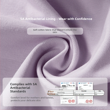 Trudničko donje rublje od čistog pamuka, 95%+, niski struk, antibakterijska podstava, oblik: trudničke hlače, za proljeće