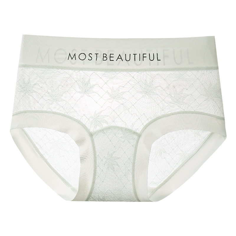 Naiste pitsilised aluspüksid keskmise kõrgusega taljega, tuharate tõstmine, hingavad, kiiresti kuivad, jacquard kangas, lillemustr