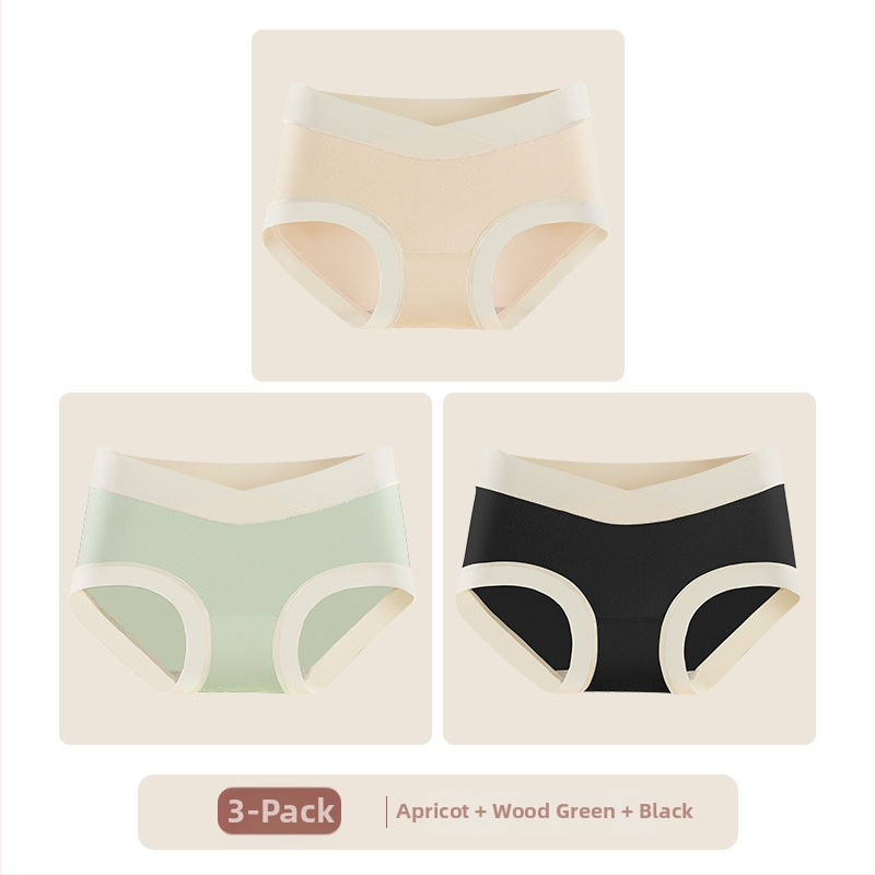 Modaalne rasedate aluspesu antibakteriaalse voodriga ja kõhu toestusega, madal vöökoht, puuvillane vooder