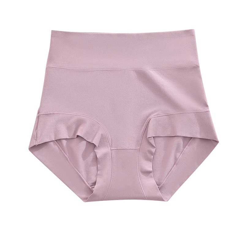 Moteriški aukštos juosmens boxeriai pilvo palaikymui — Xinjiang ilgasis pluoštas, megztos medžiagos, 60s, pagrindinė medvilnė 90–95%, tarpvietės sluoksnis iš viskozės