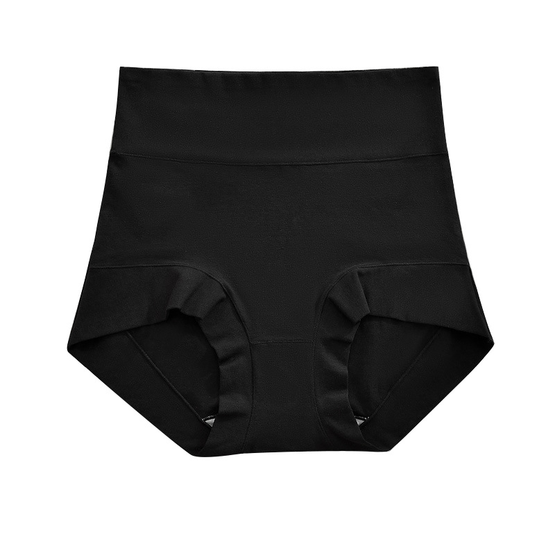 Moteriški aukštos juosmens boxeriai pilvo palaikymui — Xinjiang ilgasis pluoštas, megztos medžiagos, 60s, pagrindinė medvilnė 90–95%, tarpvietės sluoksnis iš viskozės