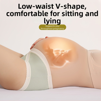 Rasedate aluspesu – puuvill, õmblusteta, madal vöökoht, hingav, intiimpiirkonna 100% puuvillane vooder