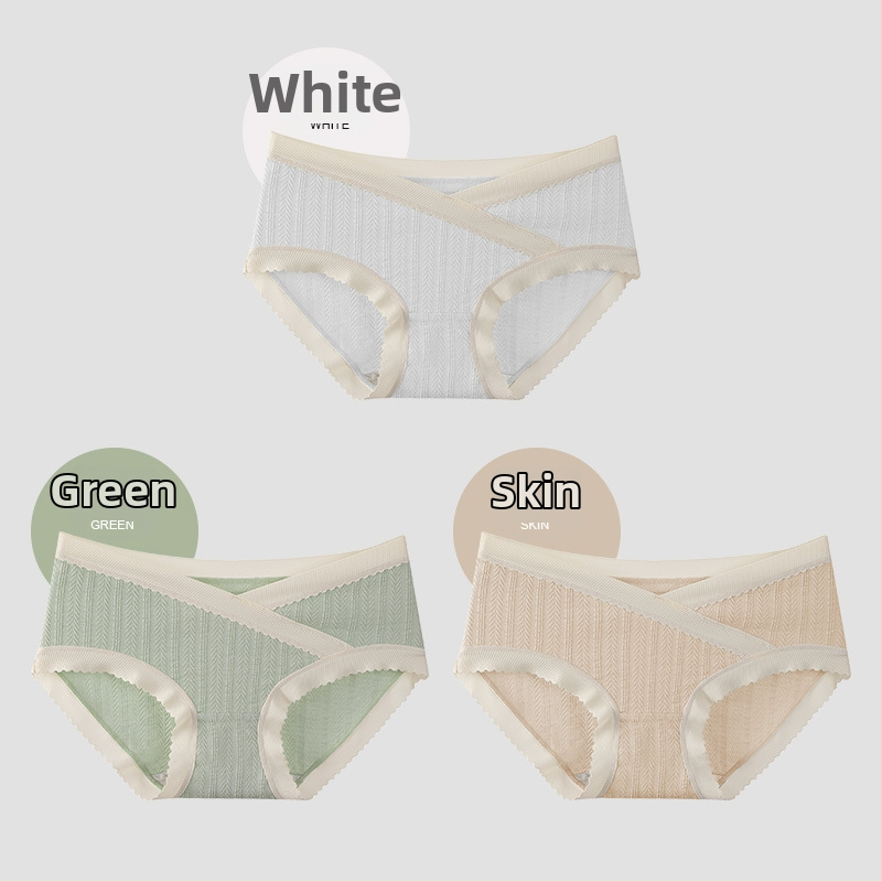 Rasedate aluspesu – puuvill, õmblusteta, madal vöökoht, hingav, intiimpiirkonna 100% puuvillane vooder