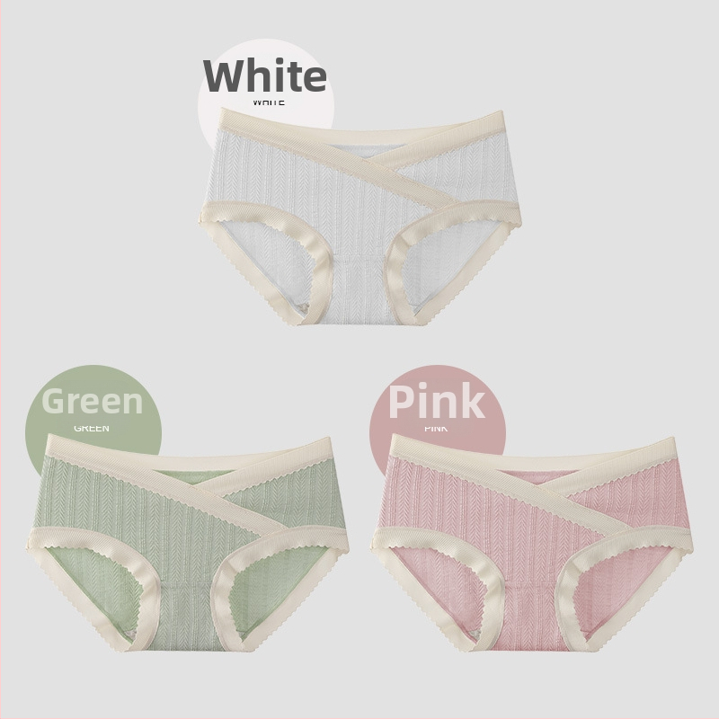 Rasedate aluspesu – puuvill, õmblusteta, madal vöökoht, hingav, intiimpiirkonna 100% puuvillane vooder