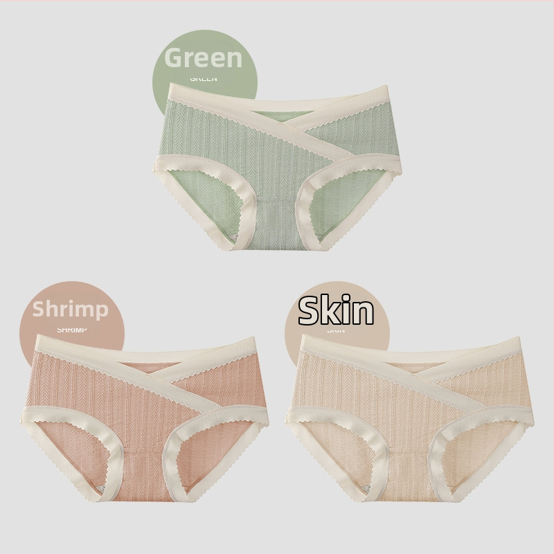 Rasedate aluspesu – puuvill, õmblusteta, madal vöökoht, hingav, intiimpiirkonna 100% puuvillane vooder