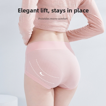 Nėščiųjų apatiniai iš modal audinio, medvilninė įdaila tarp kirkšnių, pilvo palaikymas, ribinis mezgimas, žemas juosmuo