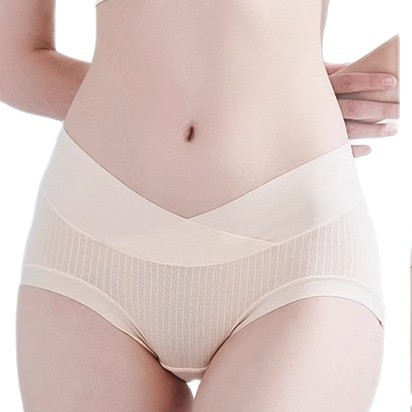 Nėščiųjų apatiniai iš modal audinio, medvilninė įdaila tarp kirkšnių, pilvo palaikymas, ribinis mezgimas, žemas juosmuo