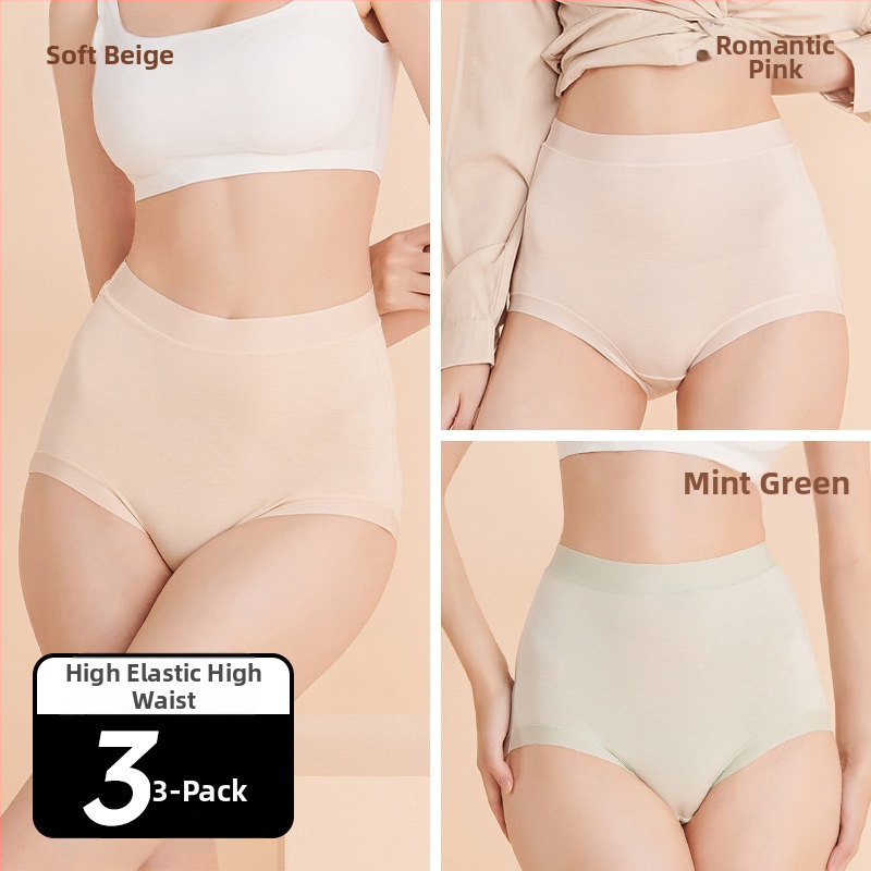 Nėščiųjų apatiniai iš modal audinio, medvilninė įdaila tarp kirkšnių, pilvo palaikymas, ribinis mezgimas, žemas juosmuo