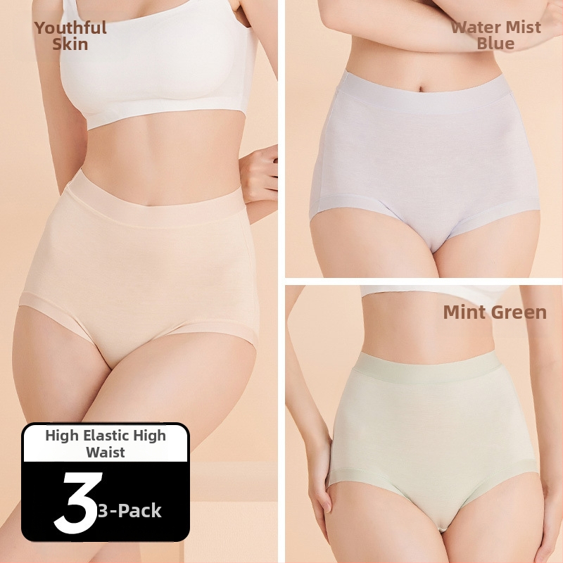 Nėščiųjų apatiniai iš modal audinio, medvilninė įdaila tarp kirkšnių, pilvo palaikymas, ribinis mezgimas, žemas juosmuo