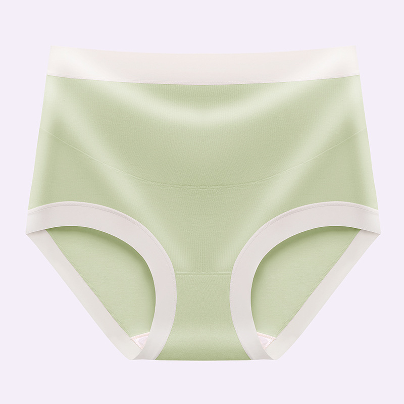 Modaliniai nėščiųjų apatiniai su medvilnine įduba intymiai zonai, aukštas liemuo, antibakteriniai, kvėpuojantys, greitai džiūstantys