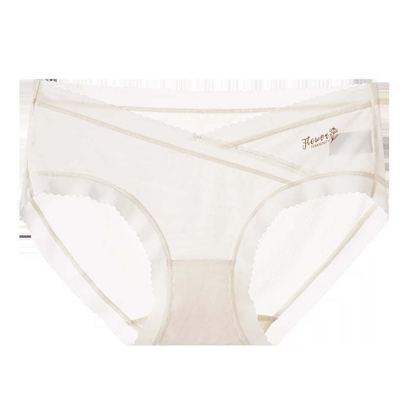 Nėščiųjų apatiniai, kvėpuojantys, greitai džiūstantys, vidutinio liemens aukščio, medvilninis audinys