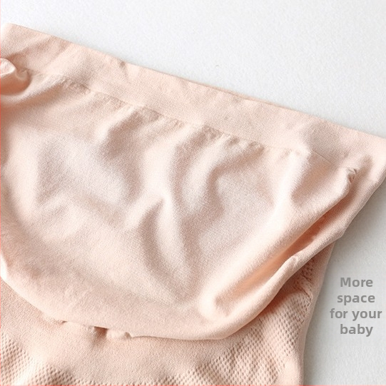 Bezšuvju grūtnieču bikses ar augstu vidukli, bambusa šķiedra, elpojošas, vēdera atbalsts