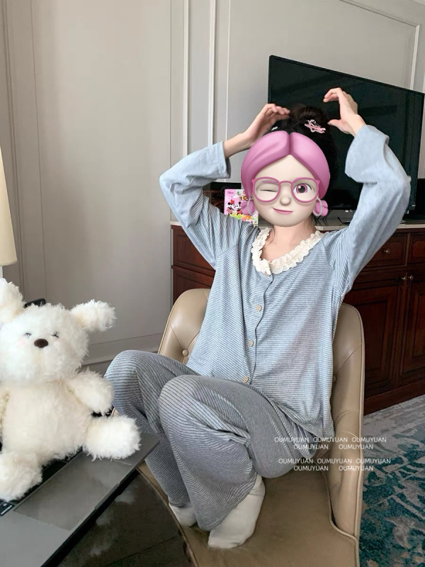 Pijama komplekt krūšu spilventiņiem, Derong velūrs, kardigan-stiilis, pikad varrukad, paks materjal 201–250 g/m², 80–90% polüester