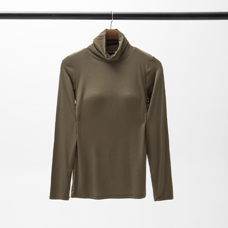 Naiste pidžaama-top ümmarguse kaela ja pikkade varrukatega, viskoosest kangast, paksusega 201–250 g/m², hingav ja mugav koduseks riietuseks