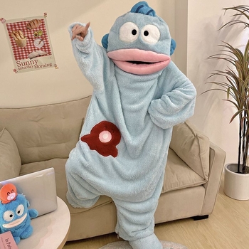 Jednodelne pidžame od tkanog pamuka sa stojećim ovratnikom, izuzetno debela, dugi rukavi