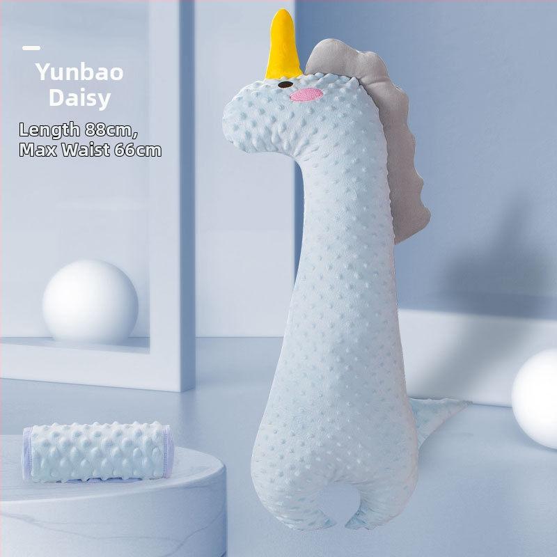 Pidole kūdikio pliušinis miego pagalvėlis – saldainio formos, tinkamas kūdikiams 0–3 metų; įdėklas: poliesterio pluoštas