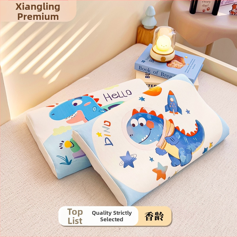 Laste latexpadi ristkülikukujulise vormiga, puhta puuvillase südamikuga ja loodusliku lateksi sisalduse 90% ja rohkem