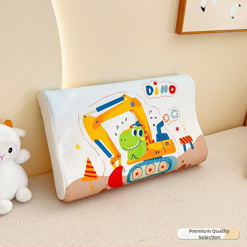 Laste latexpadi ristkülikukujulise vormiga, puhta puuvillase südamikuga ja loodusliku lateksi sisalduse 90% ja rohkem